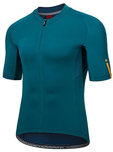 Radtrikot Herren Kurzarm - Rennrad MTB Trikot Schnell Trocknen Stoff Fahrradtrikot für Radsport Outdoor Sport (A6,XXL)