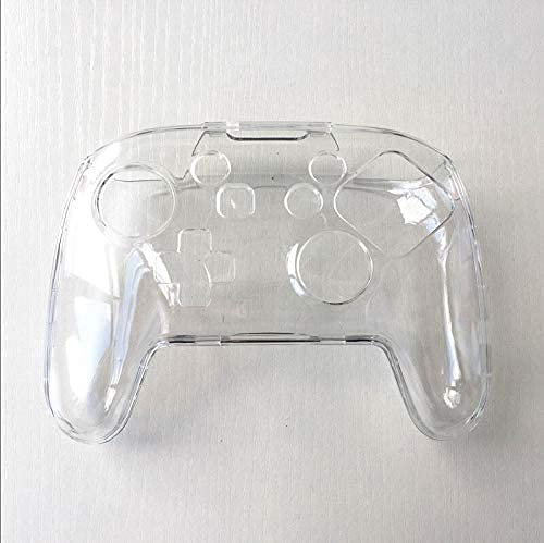 Coque de protection rigide transparente pour manette de jeu Switch Pro