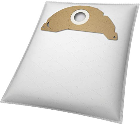 McFilter 20 sacs d'aspirateur en molleton à poussière adaptés pour Kärcher A2003, A2004, A2014 CarVac, A2024 PT, A2054 ME, A2064 PT, A2704 PT, sacs pour aspirateur KA38
