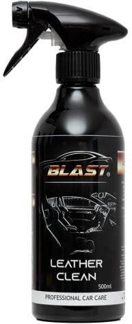BLAST Lederreiniger Lederpflege 500 ml – Tiefenreinigung, Schutz & Pflege für Autositze, Lenkrad Innenraumleder