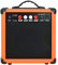 3rd Avenue 15W Guitar Practice Amplifier with Headphone Output, Overdrive Switch, 2 Band EQ, Tone/Gain Controls – Portable Compact – Orange