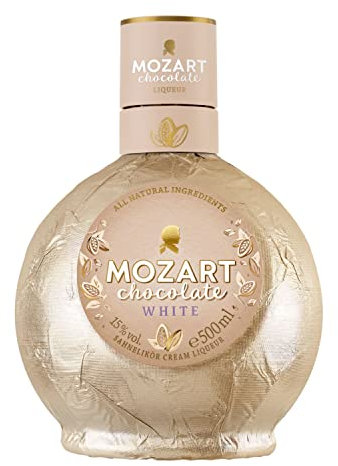 Mozart White Chocolate Vanilla Cream 0,5l