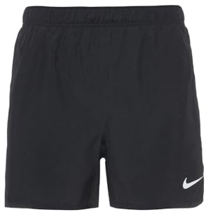 Nike Herren Df Challenger Shorts, Black/Black/Black/Reflective S, M EU