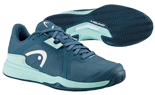 HEAD Women's Sprint Team 3.5 Clay Women Tennisschuh, blau/Teal, 39
