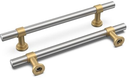 LONTAN 20 Stück Küchengriffe Edelstahl 128mm lochabstand Griffe für Küchenschränke Möbelgriffe Schrankgriffe Edelstahl Türgriffe Küche Möbel Griffe Edelstahl Schubladengriffe