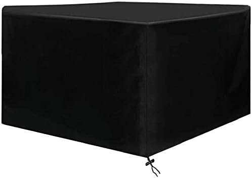 Hydrogarden Housse Table Jardin Carre, Housse Protection Salon de Jardin Imperméable, 420D Bache Mobilier de Jardin Exterieur -250x210x90CM
