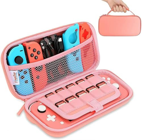 Custodia da trasporto compatibile con Nintendo Switch Lite, borsa portatile Nintendo Switch Lite per Switch Lite con custodia