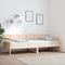 ULUYYUC Tagesbett, Gästebett Palettenbett Familienbett Doppelbett/Einzelbett Geeignet für Schlafzimmer Zimmer Mieten Wohnbereich Wohnzimmer Massivholz Kiefer 80x200 cm
