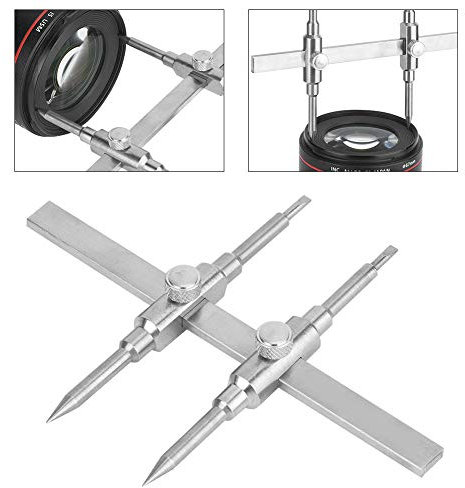 Qivine Camera Lens Spanner, Lens Spanner Wrench, Dual Tip Camera Lens Repair Spanner for 10-130mm Lens, Camera Spanner for Lens Repairing and Cleaning
