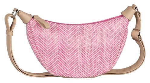TOM TAILOR Denim Liriel Summer Damen Umhängetasche Crossbody Bag Mittelgroß Rosa