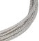 HOBBIESAY 5m Copper Twist Wire 0.8mm 20 Gauge Twist Jewelry Wire Bendable Copper Craft Wire Platinum Brass Twist Wire Soft Copper Wire for Jewelry Making DIY Craft