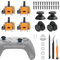 4 Stück Hall Effekt Sticks Kompatibel mit Play Station 5, PS5 Controller Zubehör mit 4 Stück Daumenkappe Thumbstick Reparatur Kit Ersatz 3D Analog Sensor Joystick für PS5