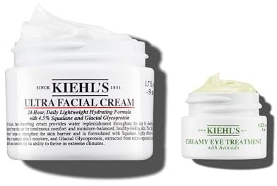 Kiehl's Ultra Facial Cream, Face Moisturiser For Women & Men, Suitable for All Skin Types, Fragrance-Free, 50Ml + Gift