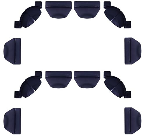 Brackets Set for Philips Hue Play Gradient Light Strip, Hue Light Strip Brackets Kit, Fits 55 inch 65 inch 75 inch Philips, Long-Wearing Led Strip Mounting Clips Holder for Flat or Non Flat Back of TV