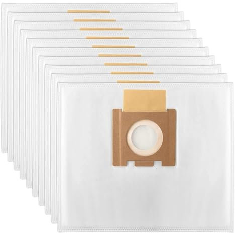 HJKBCLEH Sacs D'aspirateur, Compatibles avec Les Aspirateurs Hoover, H81/H81 Pure Epa/Telios Extra, Sacs À Poussière De Rechange