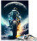 Jigsaw Puzzles for Adults 1000 Pieces Moon Biker Astronaut Home Decoration Jigsaw Puzzles 26x38cm Unique Birthday and Gifts