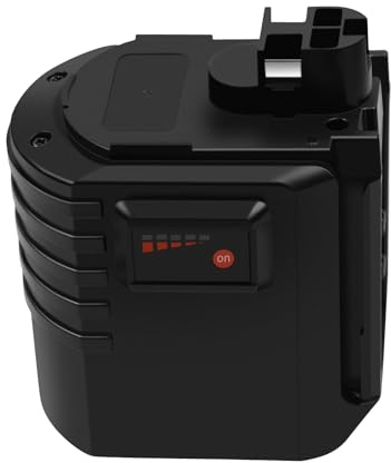 Awekamer 4000mAh 24V Ni-MH Remplacement Batterie pour Bosch 2607335082, 2607335083, 2607335097, 2607335098, 2607335163, 2607335192, 2607335215, 2607335216, BAT019, BAT020, BAT021, 11225VSR, GBH24VFR