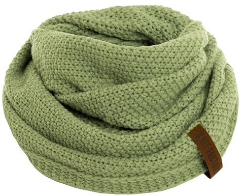 KNIT FACTORY - Coco Loop Schal - One Size | Gestrickter Schlauchschal - Für Damen und Herren - Herbst & Winter - Zeitloses Mode-Accessoire - Strickschal mit Wolle