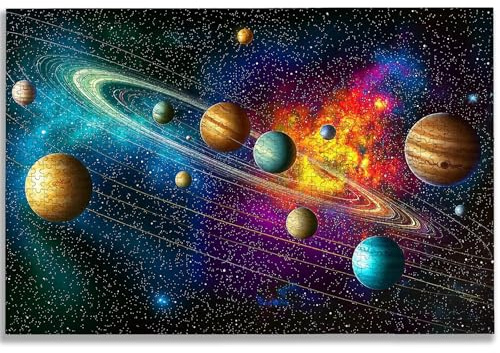 Puzzle 5000 Teile, Universum Puzzle 5000 Teile Erwachsene, Landschaft Holzpuzzle Erwachsene, EIN Herausforderndes Rätsel, Puzzlespiele für Die Ganze Familie, Holzpuzzle für Wanddeko, Geschenke, -3266