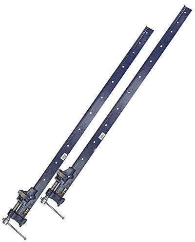 2X Clamp T Bar 3 Foot (900mm) Heavy Duty Cast Iron Wood Or Metal Workshop