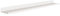 MILUKA Wandregal Weiß Metall | Regal Wand 70 cm Long | Wandboards Für Bilderrahmen Dekos, Buch, Für Schlafzimmer, Küche, Büro, Wohnzimmer | Regale für Wände Weiß
