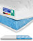 AM Qualitätsmatratzen Premium Gel Topper 120x210cm weich - Made in Germany - Gelschaum Topper 120x210 mit Lyocell Bezug & Antirutsch Funktion - Memory Foam Matratzentopper 120x210 extra hoch