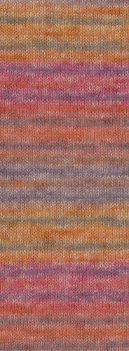 LANA GROSSA Silkhair Print | Feines Lace-Garn aus Superkid Mohair mit Seide | Handstrickgarn aus 70% Mohair (Superkid) & 30% Seide | 25g Wolle zum Stricken & Häkeln | 210m Garn FB 406