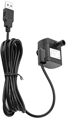 USB Dc 5V Small Brushless Replacement USB for Small Indoor Aquarium Fish Tank Circulation Electric