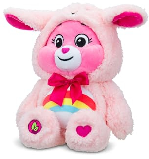 Care Bears - Basic Fun Niedlicher Sheep Bear Plüsch, 22 cm Kuscheltier zum Sammeln, Geschenk für Kinder ab 4 Jahren, Perfekt für Ostern & das ganze Jahr