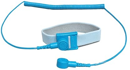 Killstat Anti Static Wrist Strap – Adjustable ESD Wrist Strap Kit with 6ft Coiled Grounding Cable, Anti‑Static Wristband For PC Building, Electronics Repair, Earthing & ESD Protection (Blue)