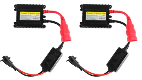 Laroal Lot de 2 ballasts 12 V 55 W pour phares automobiles H1 H3 H4 H7 H8 H9 H10 H11 H13 9004 9005 9006 9007 5202 880