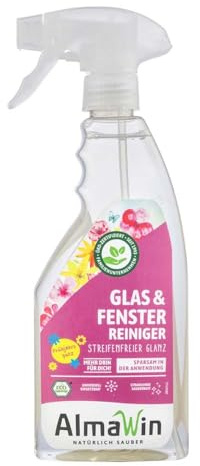 AlmaWin Glas & Fenster Reiniger, Frühjahrsputz, 500ml