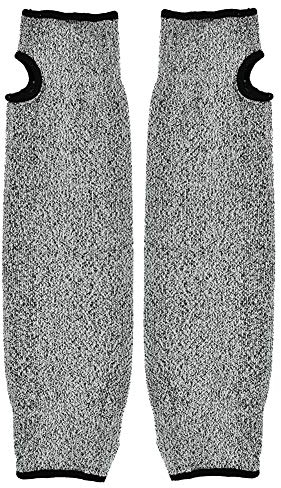 Sonew 1 par de manguitos de seguridad, manguitos industriales, manguitos resistentes al desgaste, guantes de protección de trabajo 45 cm