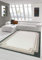 Teppich modern Orientteppich Wohnzimmer Teppich in Creme Größe 200 x 290 cm