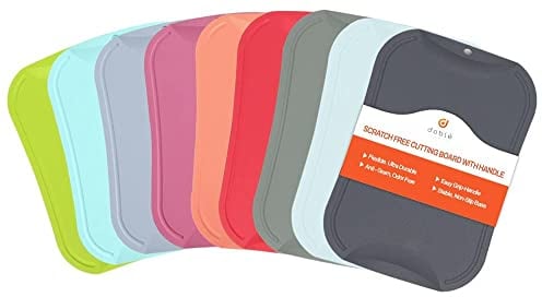 DOBLE, Best Schneidebrett, kratzfest, Schneidemesser, Schneidebretter, Küche, Charcuterie, flexibles Schneidebrett, Epicurean-Schneidebrett (groß (39,6 x 27,2 cm), Indi Pink)