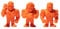 JINX 10630 Cyberpunk 2077 Monos Animals Set Serie 1 Figuren