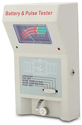 Tester Batteria, Tester Per Batterie, Plastica Impermeabile Strumento Di Prova Del Movimento Al Quarzo per Riparazione Di Manutenzione Dell'orologio, Test Elettronico Della Batteria