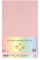 DJP Bastelkarton A4, 160 g/m², Pastellrosa, 50 Blatt Bastelpapier für Papierbasteln