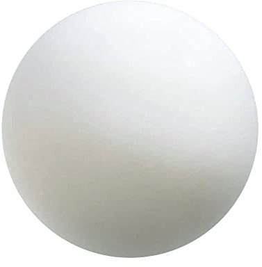 KCO Lighting Abat-jour de rechange en forme de globe en verre opale avec ouverture de 7,1 cm pour suspension murale Blanc 20,1 cm