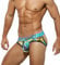 Casey Kevin Mens Jockstrap Underwear Breathable Printing Athletic Supporter,M