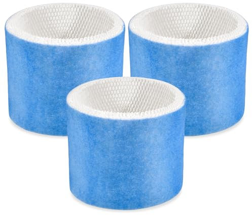 Luftbefeuchterfilter, Ersatz-Luftbefeuchter-Dochtfilter, verbesserte blaue Netzschicht, kompatibel mit Honeywell HCM-6009 HCM-6011 HM-3500 HEV680 HEV685, Teil HC-14V1 HC-14 HC-14N Wicking Filter E, 3
