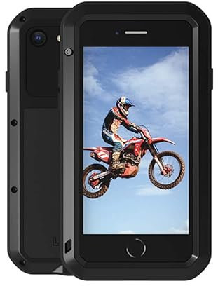 Shockproof and Waterproof Case for iPhone SE 3rd Generation by France Black