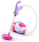 Srliya Mini Aspirateur électrique pour Enfants, Machine de Nettoyage et de Nettoyage à Lumière Musicale, Jouet Junior pour Enfants (Rose)