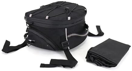 PRIMUZ Motorrad Universal Gepäcktasche Satteltasche Hecktasche Kompatibel mit BMW R1250GS R1200GS LC ADV Adventure F850GS F750GS F650GS G310GS 2022 (Color : A)