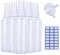 5 Pcs 100ml Travel Spray Bottles - Small Clear Atomiser Empty Bottles for Toiletries