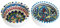 your castle Keramikschalen 2er-Set Klein Snack Schalen für Tapas, Dessert, Dipschälchen Bunt Dekorativ Handarbeit, Ø 6 cm