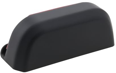 SG Store 1 Stück Kofferraumgriff-Dekoration Aufkleber für Den Hinteren Türgriff Zusatzknopf Kompatibel mit Smart 451 Kompatibel mit Fortwo 2009–2014 Schwarz