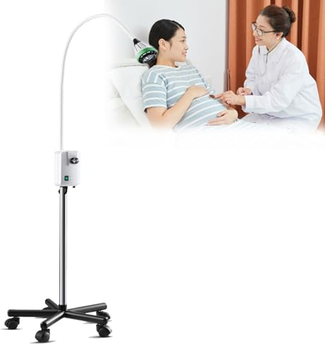 XNYXLPP 9W LED Mobile Zahnuntersuchungsleuchte, chirurgische Untersuchungslampe, Untersuchungslampe für Gynäkologie, Stomatologie, Chirurgie, HNO-Schönheit (C)