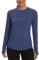 Gyabnw Sportshirt Damen Langarm Laufshirt Fitness Oberteil Rundhals Workout Longsleeve UV Schutz Tshirts