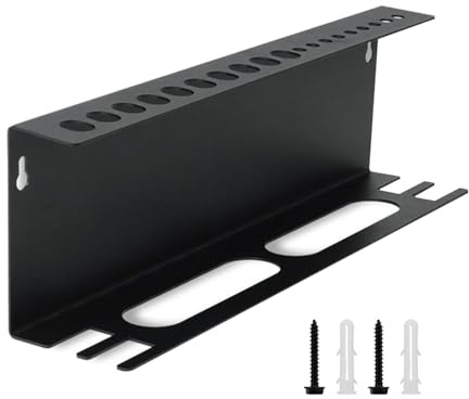 Generisch Hammer Stand Wall Mount, Wall Mounted Hammer Holder - Screwdriver Holder, Metal Hammer Garage Screwdriver Storage Rack for Space Saving Storage